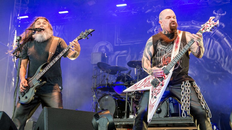 Slayer Inspires Man To Take On Hurricane Florence
