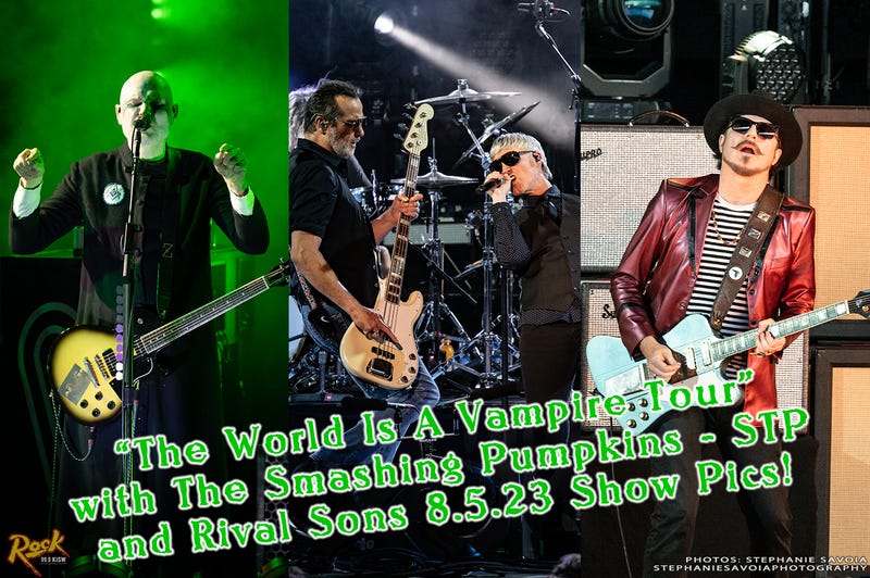 Smashing Pumpkins/Stone Temple Pilots/Rival Sons - White River Amphitheatre 8.5.23