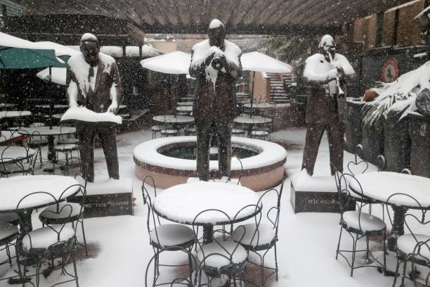 Snow in Louisiana