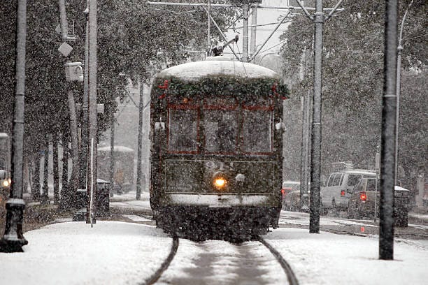 Winter Storm New Orleans