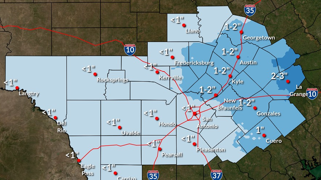 Winter Storm Warning issued for all of Austin metro ahead of expected snow, wintry precipitation beginning Monday PM