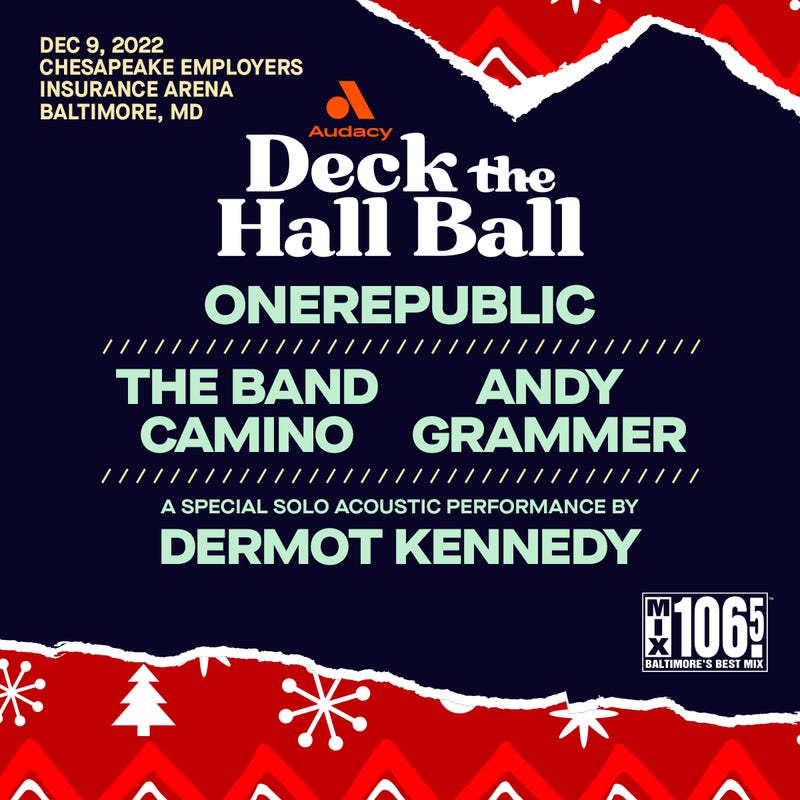 Audacy's 'Deck the Hall' Ball tour