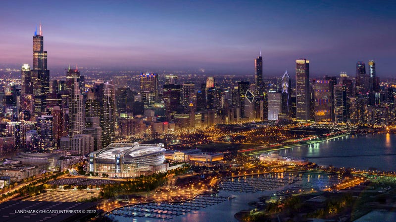 Soldier Field rendering