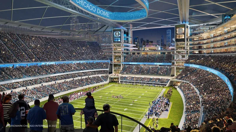 City of Chicago releases renderings of 3 proposed Soldier Field renovations