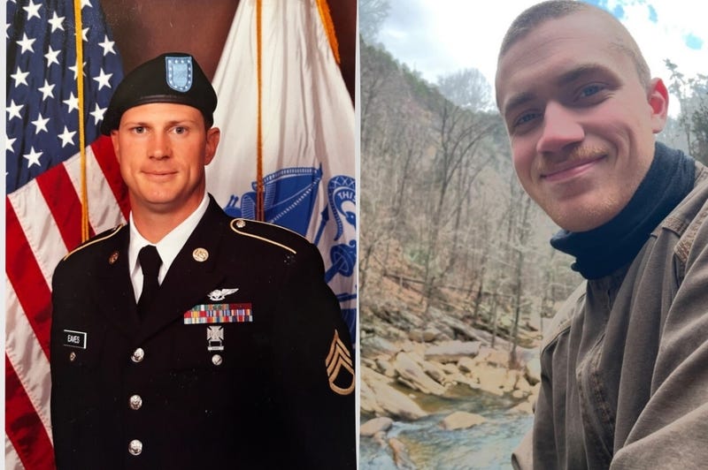 28-year-old Staff Sgt. Ryan Austin O’Hara of Liburn, Georgia and 39-year-old Chief Warrant Officer 2 Andrew Loyd Eaves of Great Mills, Maryland