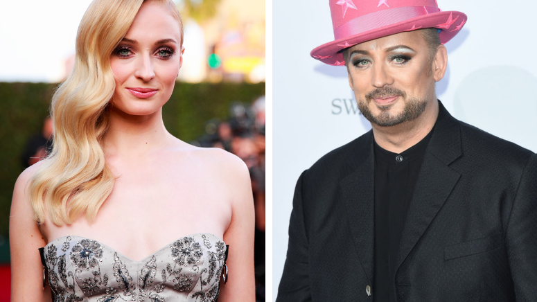 Sophie Turner Is 'So Down' to Play Boy George in Biopic