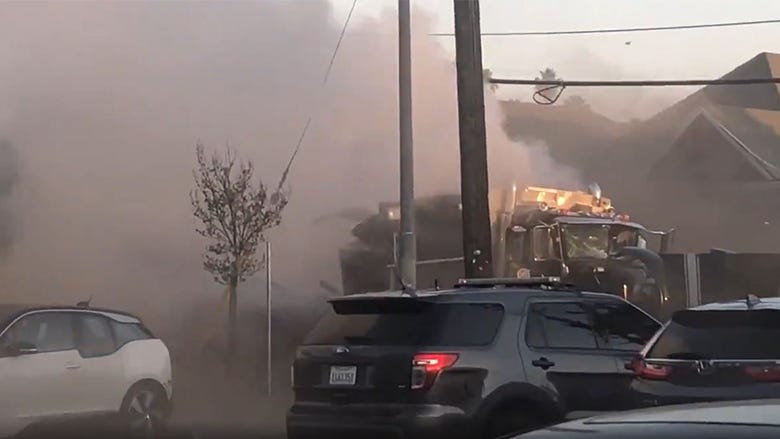 June 2021 South LA explosion
