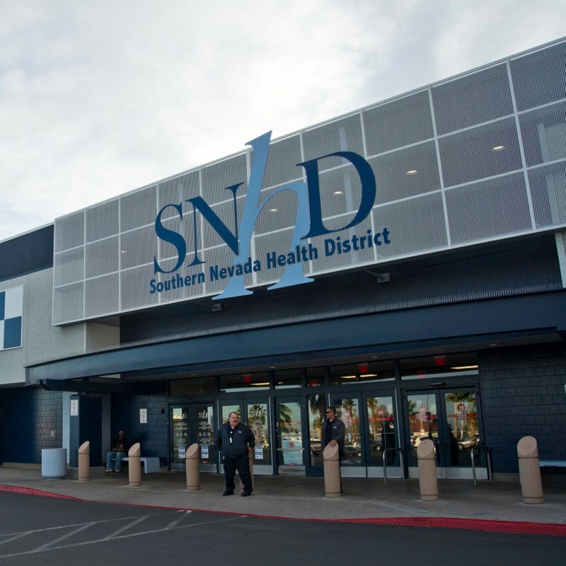 The exterior of the Southern Nevada Health District in Las Vegas