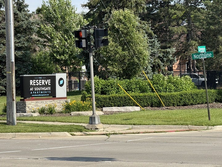 The Reserve apartment complex