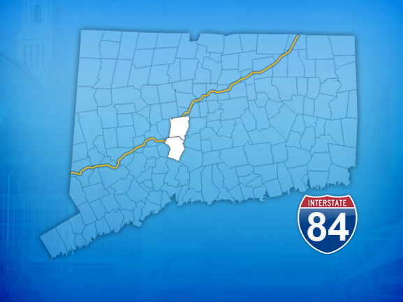 Southington-Cheshire Connecticut Map
