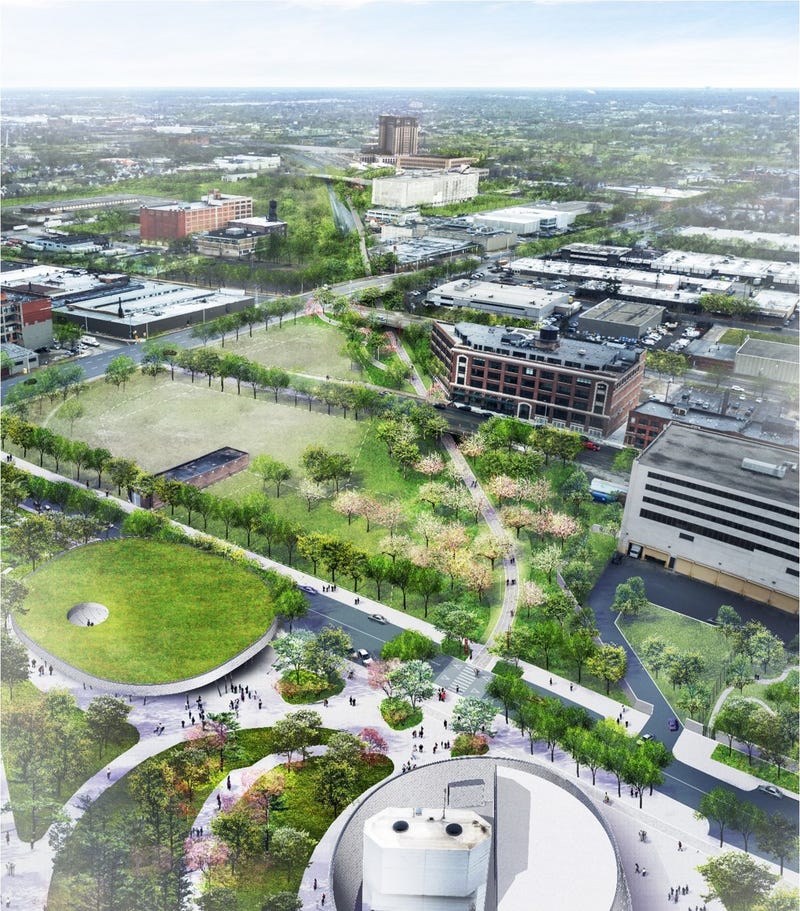 Authorities with the Detroit Riverfront Conservancy and community partners celebrated the first steps in a $8 million investment to transform the West Riverfront Wednesday afternoon.