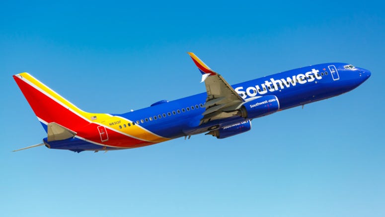 Southwest Airlines offering free plane rides with return of companion pass