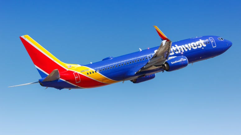 Southwest announces addition of power ports and more overhead bin space to all planes
