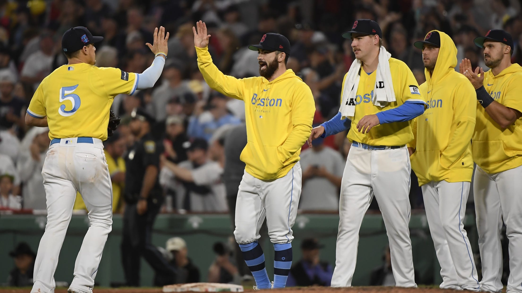 The Red Sox have reentered a different conversation
