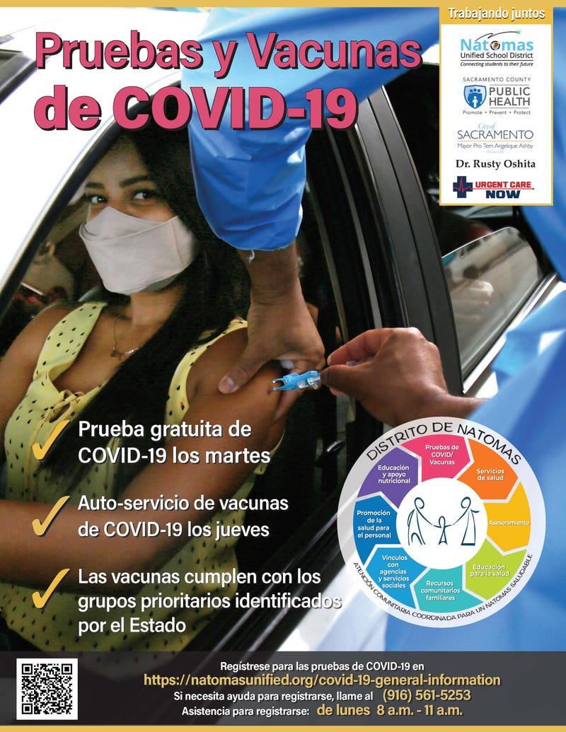 natomas covid vaccine flyer spanish 