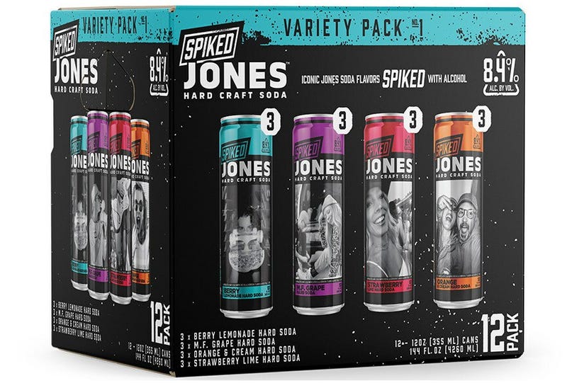 Spiked Jones Hard Craft Soda