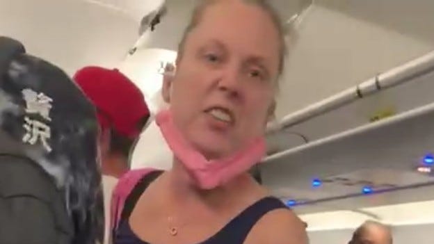 Roseville woman charged with ethnic intimidation, assault of Muslim woman on flight
