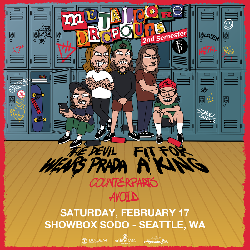 KISW Metal Shop Presents: The Devil Wears Prada & Fit for a King