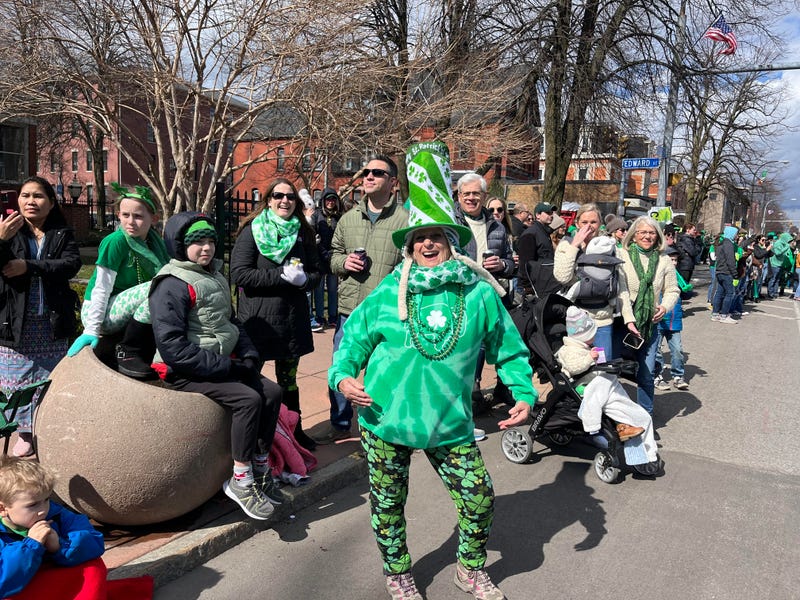 St. Patrick's Day parade in Old First Ward