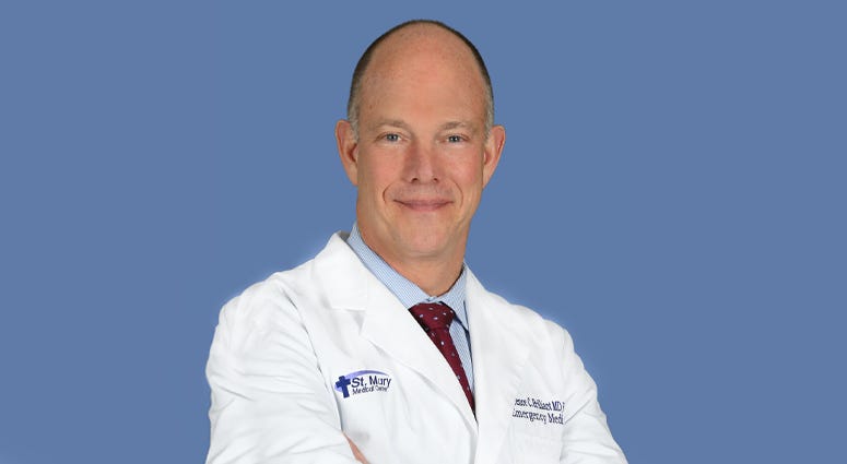 Dr. Lawrence Brilliant, President of St. Mary Medical Center