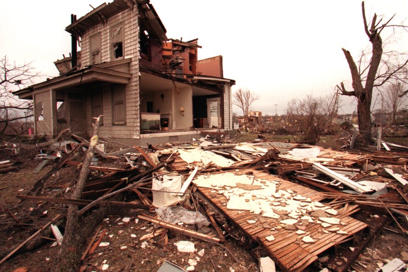 St. Peter tornado damage