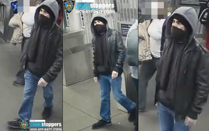 Police released images of a suspect Wednesday in the March 21 assault at East 102nd Street and Lexington Avenue