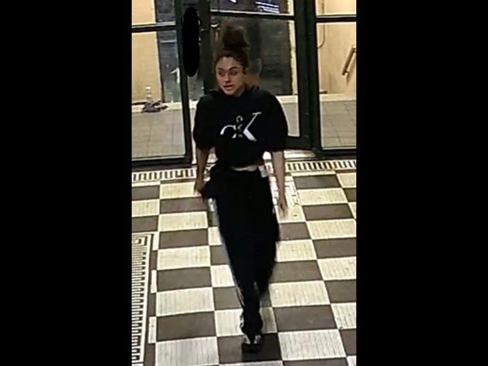 Pictured above is a suspect wanted in connection to a stabbing that occurred in a Bronx residential building on Monday.