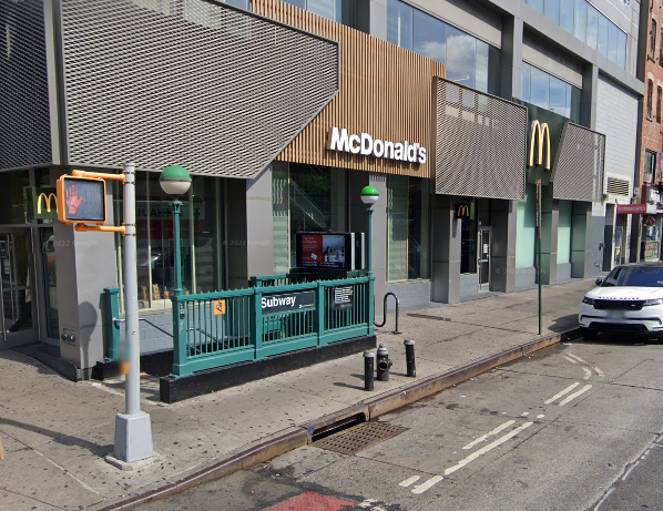 A man was stabbed at the Delancey Street/Essex Street station on Wednesday morning