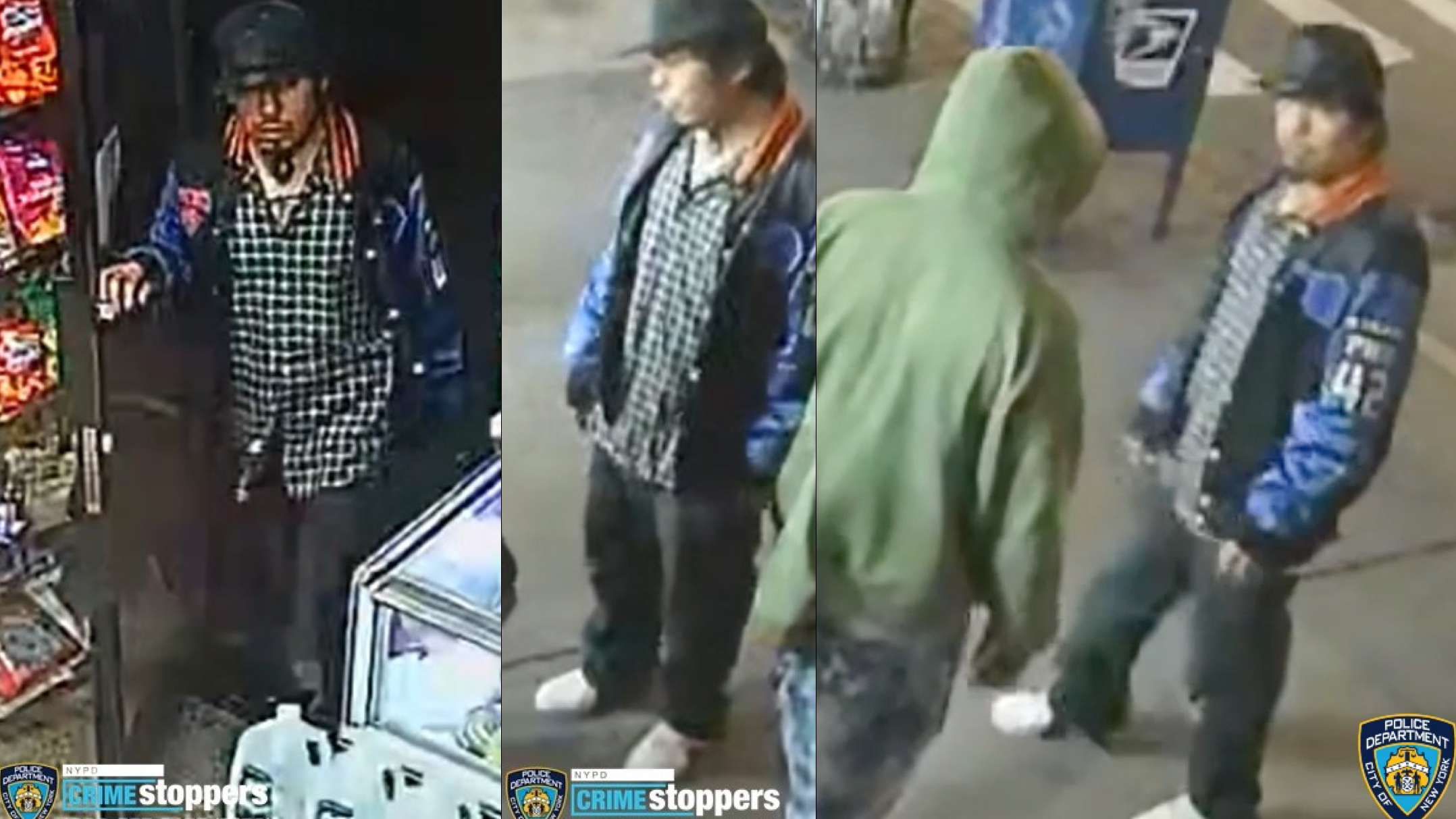 Man brutally stabbed in neck, body, hand outside Brooklyn deli, suspect sought