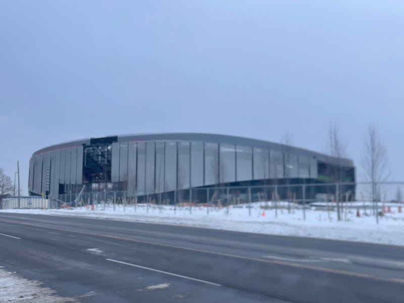 Welding sparks fire at new Bills stadium  