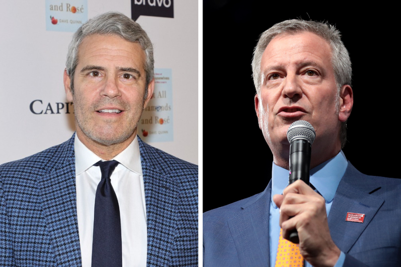 Andy Cohen shares with CNN's Anderson Cooper his goodbye to Former New York Mayor Bill De Blasio, and we are stunned.