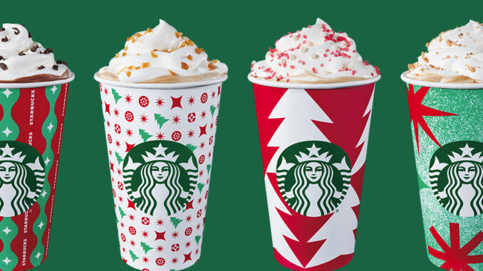 Holiday-themed drinks return to Starbucks Thursday