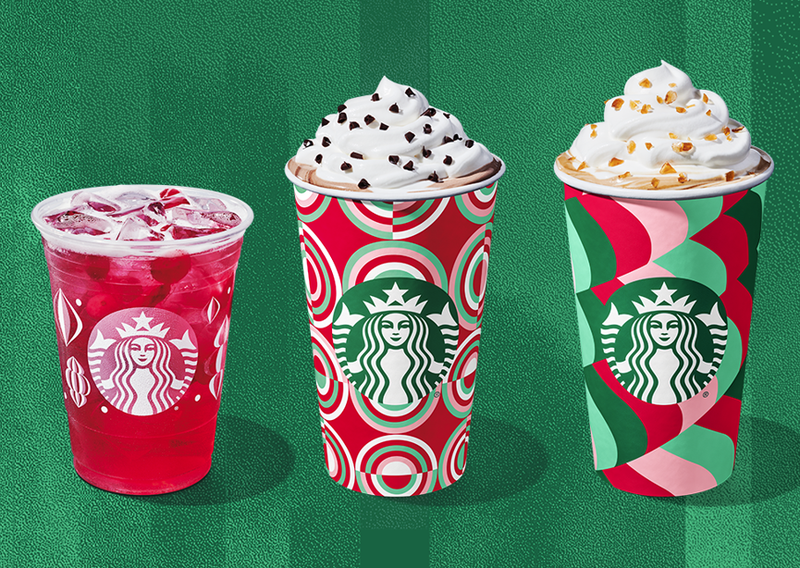 Starbucks Holiday menu items