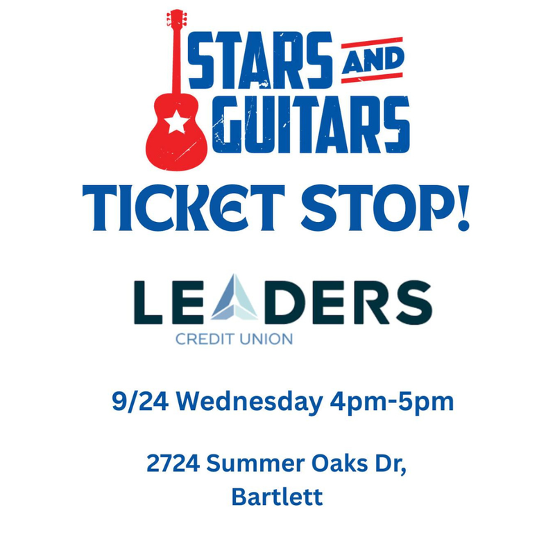 Stars and Guitars Ticket Stop 