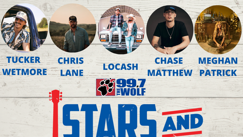 99.7 The Wolf Presents Stars and Guitars 2025!