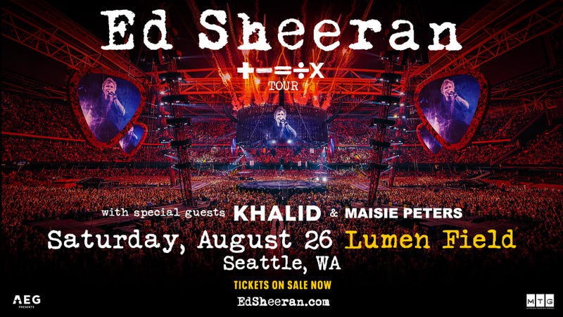 Ed Sheeran at Lumen Field
