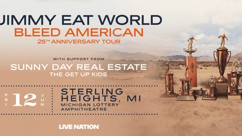 Jimmy Eat World -&nbsp;25 Years of Bleed American Tour