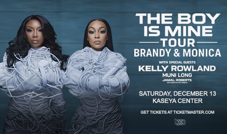 The Boy Is Mine Tour Flyer