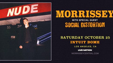 Morrissey with Social Distortion