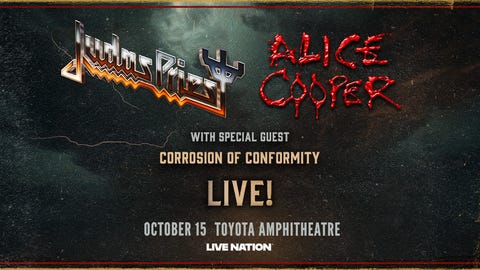 Judas Priest & Alice Cooper @ Toyota Amphitheatre
