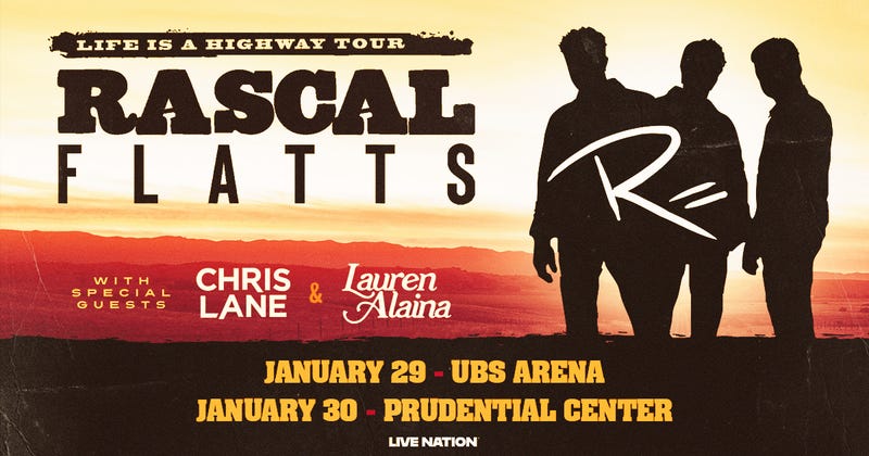 Text for a Chance to Win Tickets to See Rascal Flatts: Live Is A Highway Tour