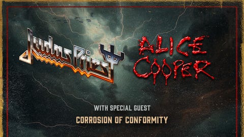Judas Priest & Alice Cooper LIVE