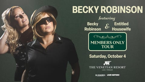 Becky Robinson: Members Only Tour