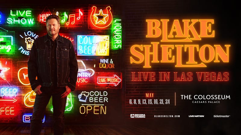 Weekend Code Words: Vegas Getaway to see Blake Shelton!
