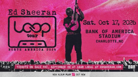 Ed Sheeran (Charlotte)