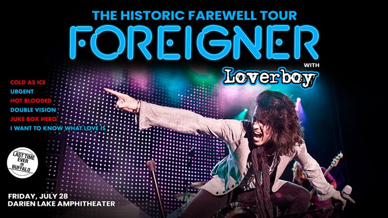 Foreigner: The Farewell Tour with Loverboy