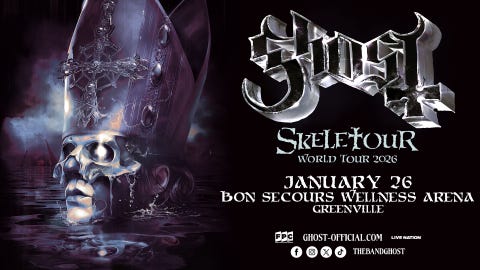 93.3 The Planet presents GHOST