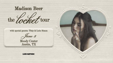 Madison Beer: the locket tour