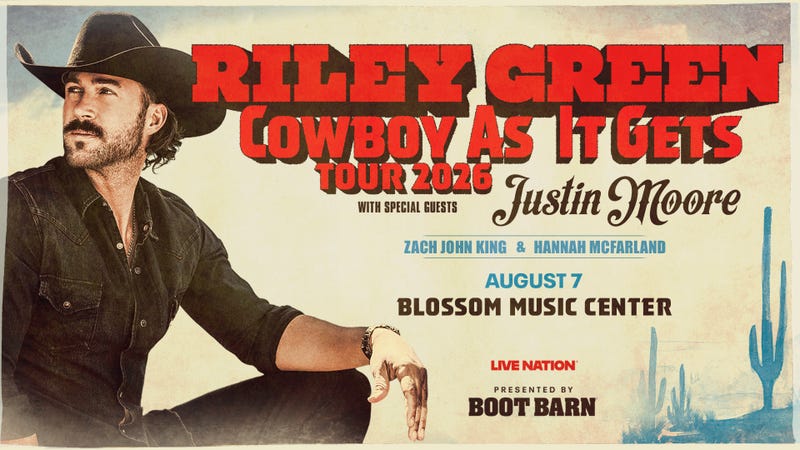 Riley Green at Blossom Music Center