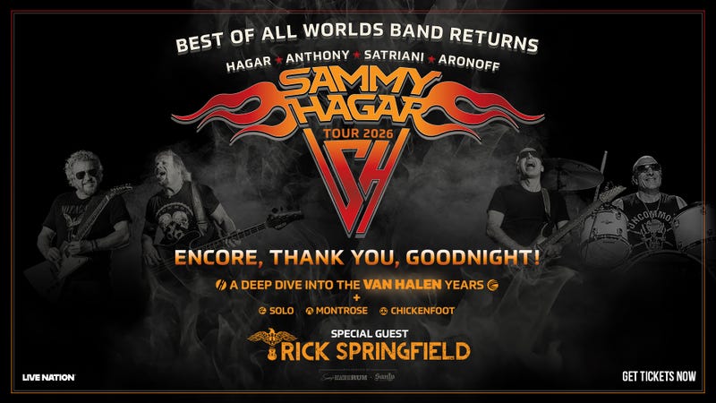 Sammy Hagar & Rick Springfield at Blossom